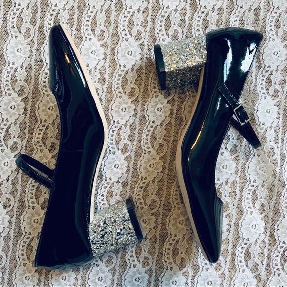 Kate Spade Kornelia Mary Jane Glitter heel pumps - Picture 2 of 6